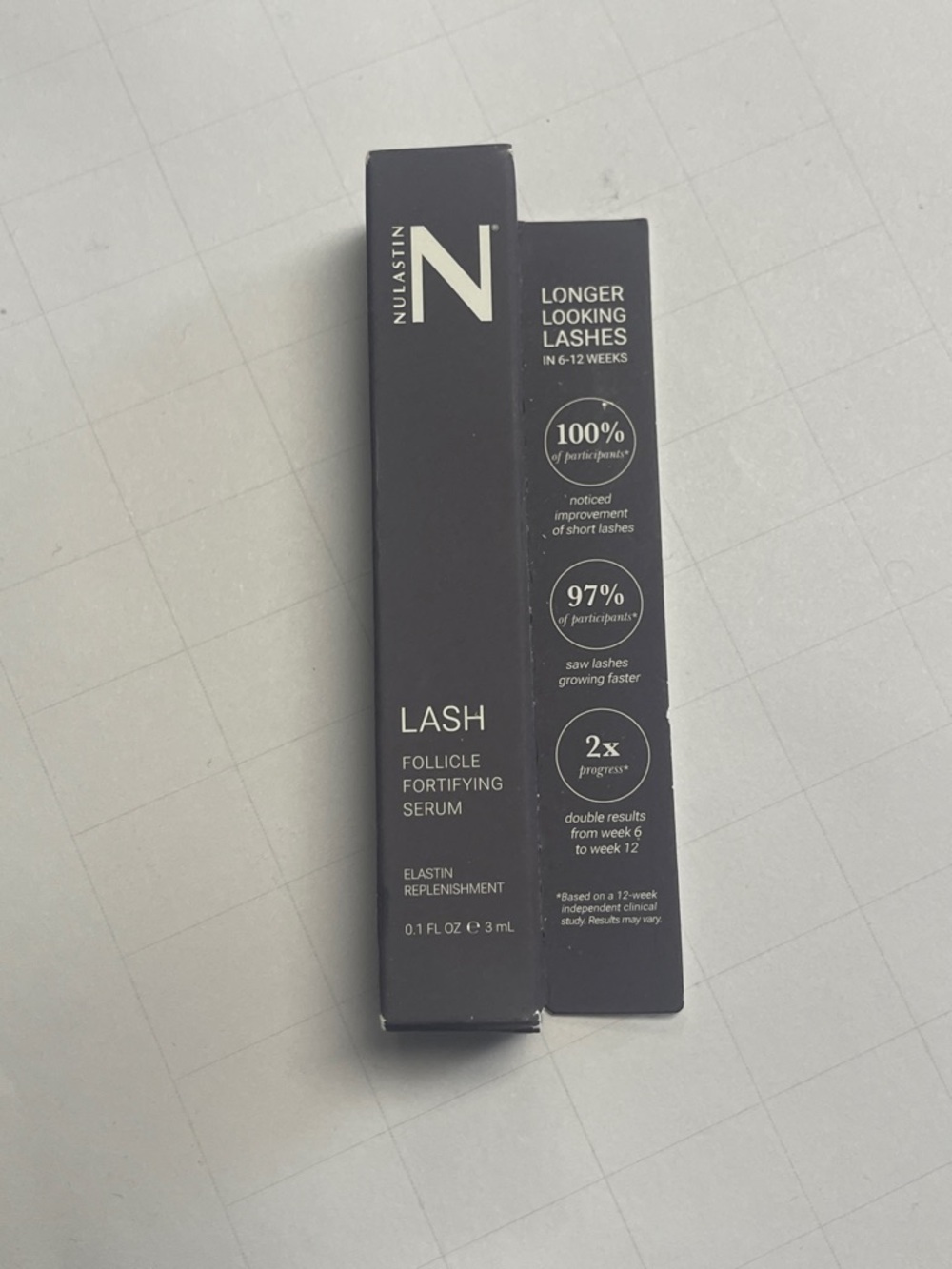 Nulastin Lash Follicle Fortifying Serum - Black Packaging